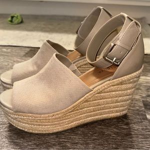 Wedge with Ankle Strap